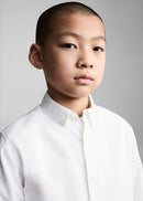 MANGO OXFORD 87050431-01 MANGO KIDS BOY SHIRT SHORT SLEEVE-4