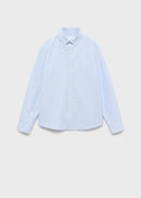 MANGO OXFORD 87050431-50 MANGO KIDS BOY SHIRT SHORT SLEEVE-1