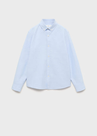 MANGO OXFORD 87050431-50 MANGO KIDS BOY SHIRT SHORT SLEEVE