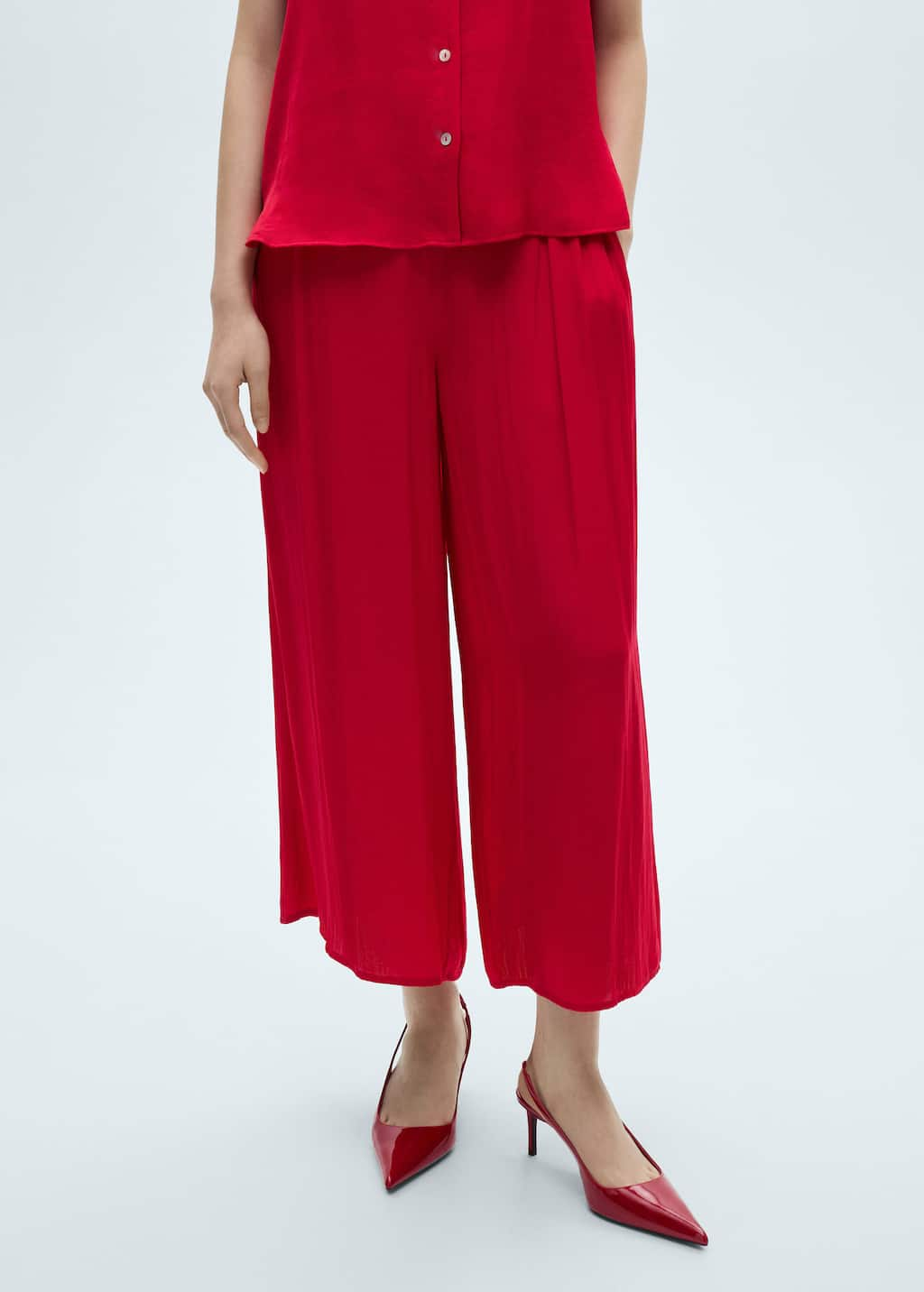 MANGO MARI-H 87050582-74 MANGO WOMEN TROUSER