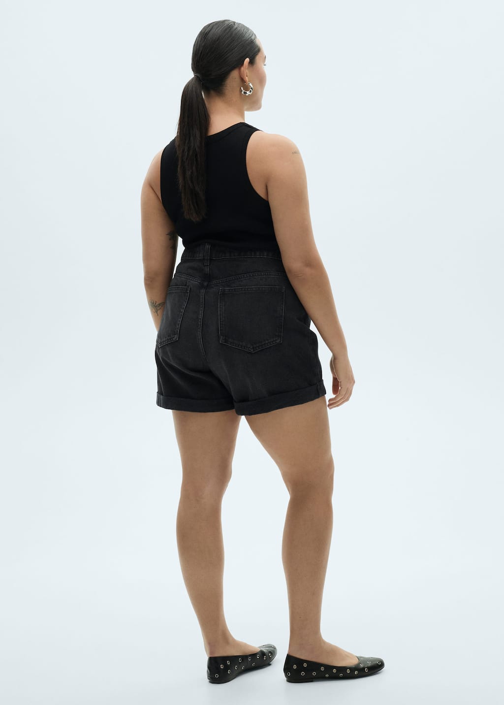 MANGO MOM80 87050602-TN MANGO WOMEN SHORT