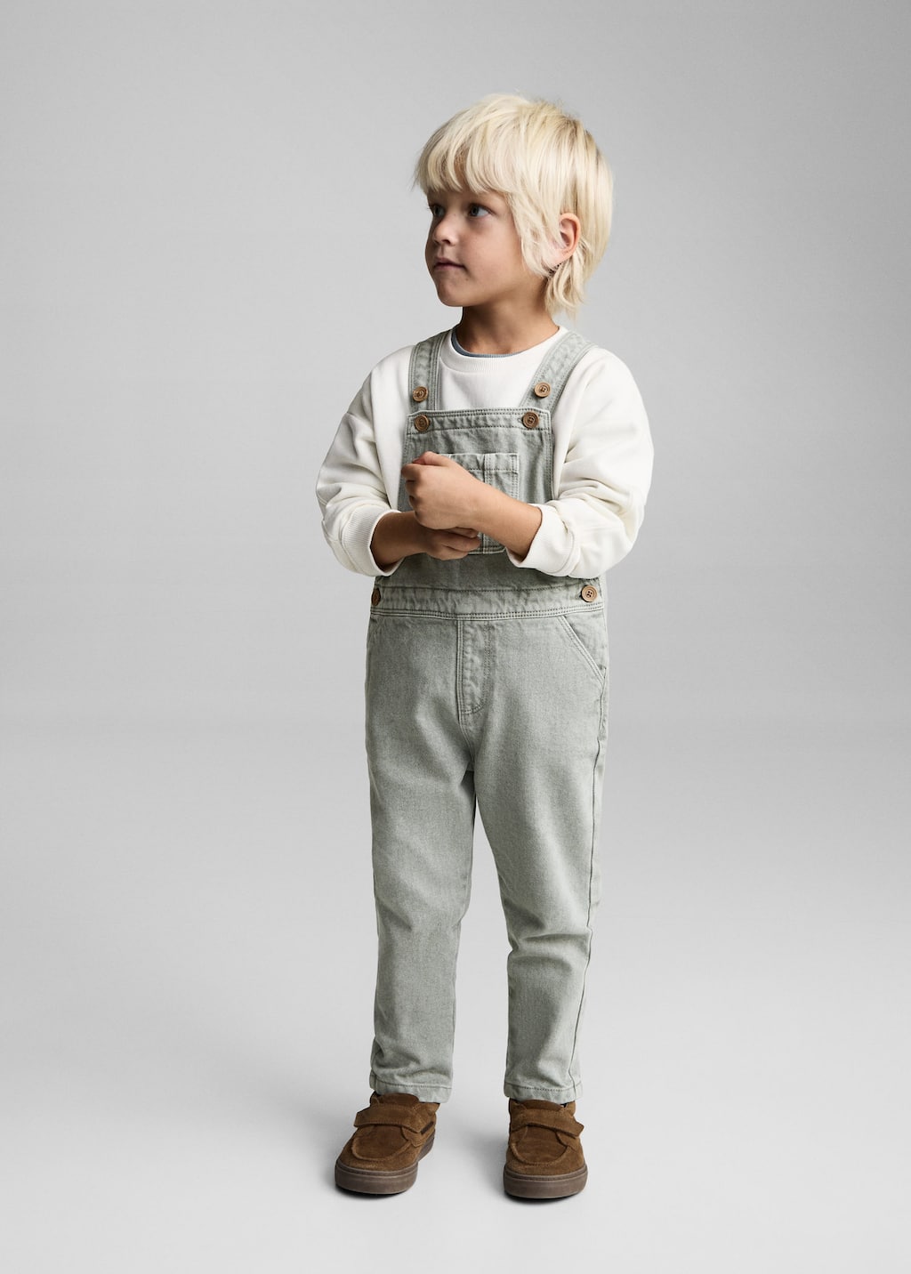 MANGO MILOS 87051048-45 MANGO KIDS BABY BOY DUNGAREE