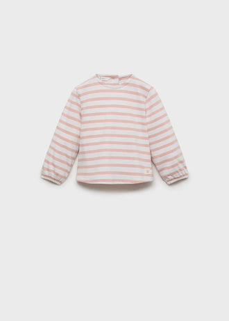 MANGO PERU 87051053-85 MANGO KIDS NEW BORN BABY T-SHIRT SHORT SLEEVE
