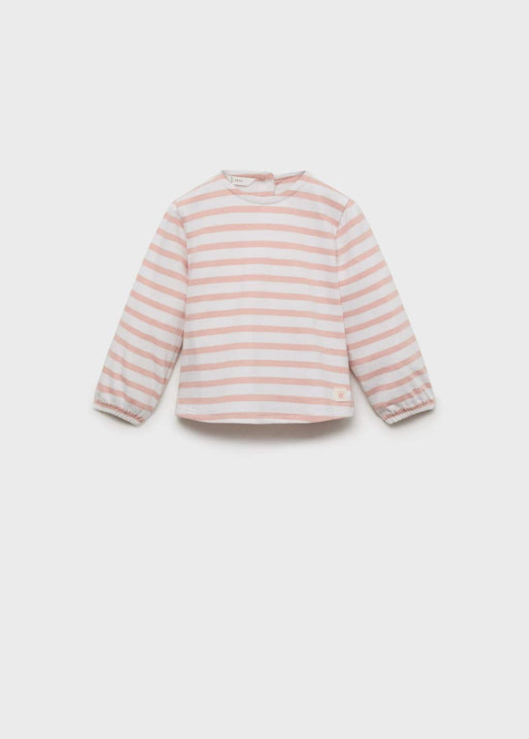 MANGO PERU 87051053-85 MANGO KIDS NEW BORN BABY T-SHIRT SHORT SLEEVE