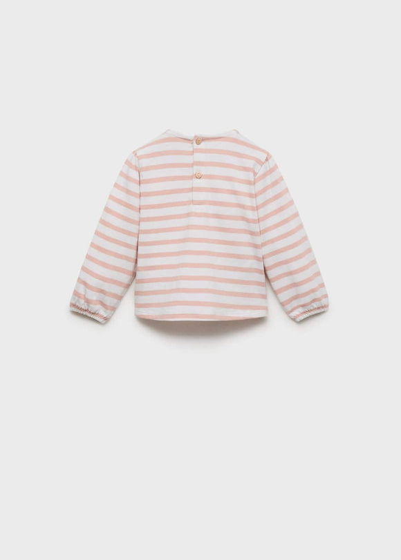 MANGO PERU 87051053-85 MANGO KIDS NEW BORN BABY T-SHIRT SHORT SLEEVE