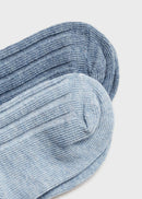 MANGO BLUE 87052542-52 MANGO KIDS NEW BORN BABY SOCK-2