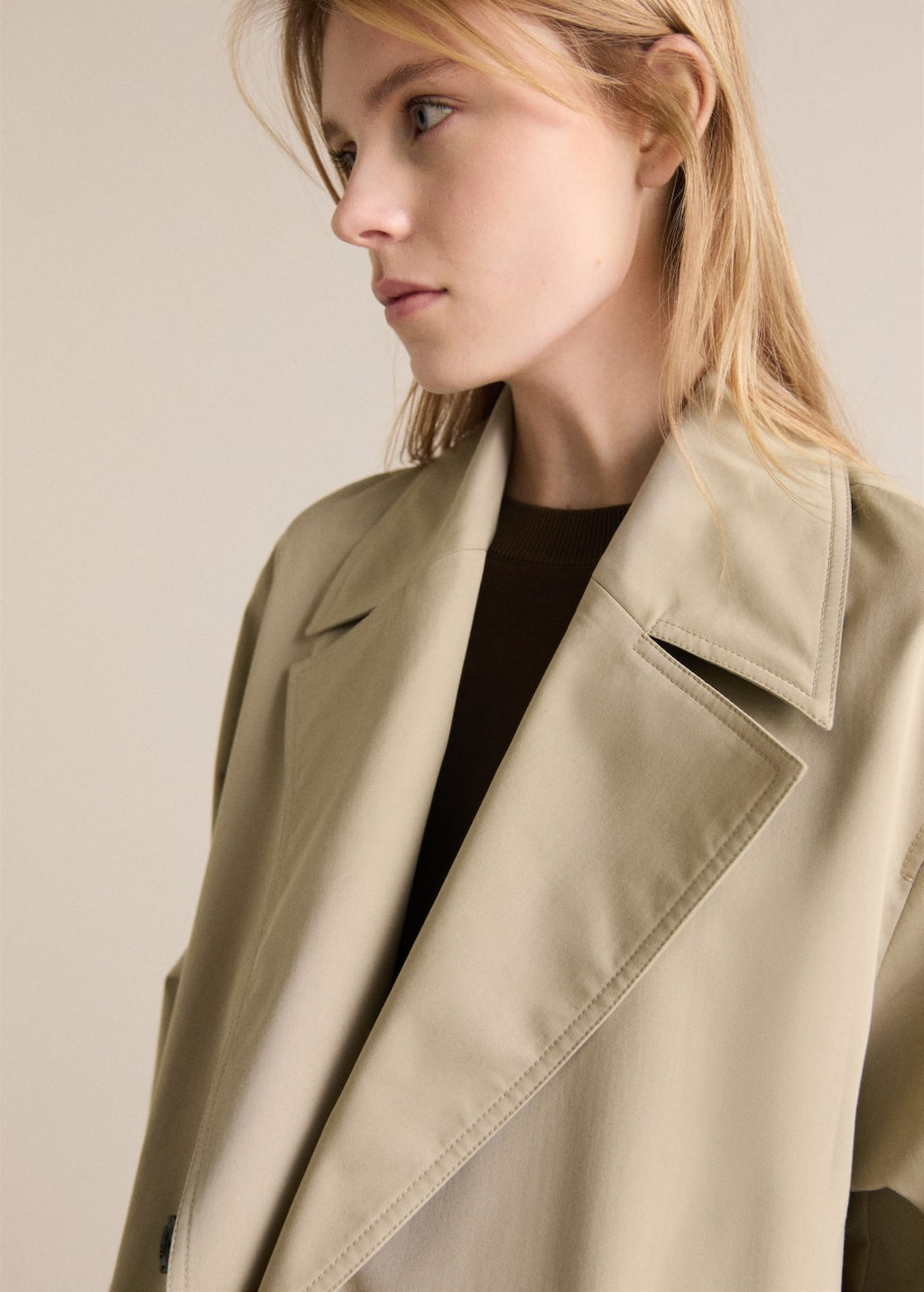 MANGO ANGELA 87054076-37 MANGO WOMEN TRENCH COAT