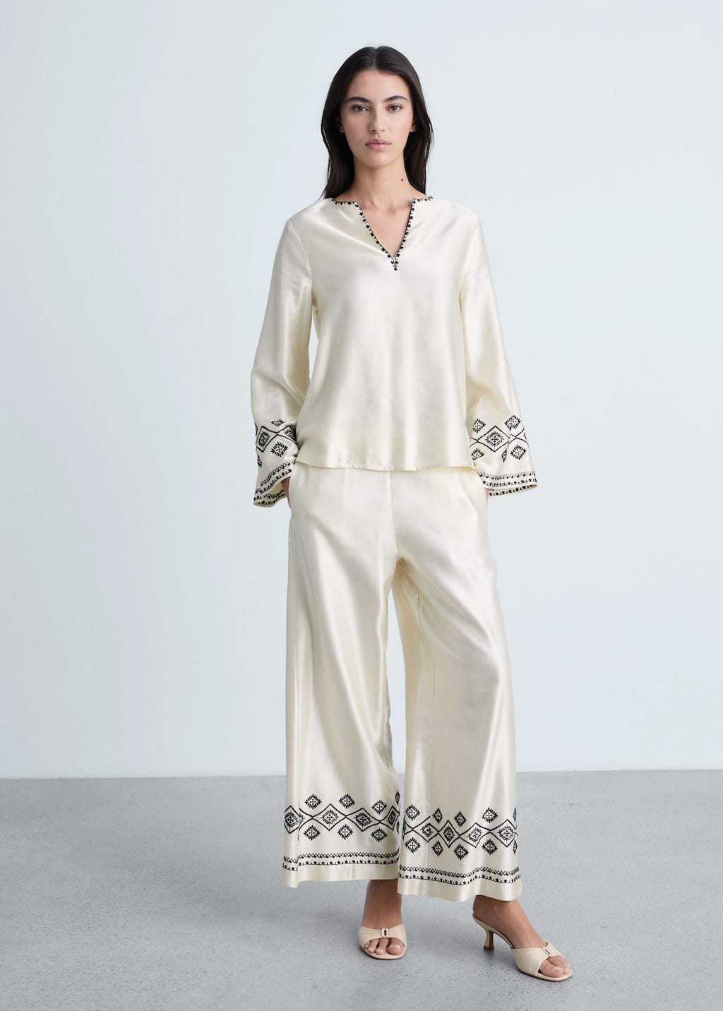 MANGO ZIAD-A 87054779-05 MANGO WOMEN BLOUSE