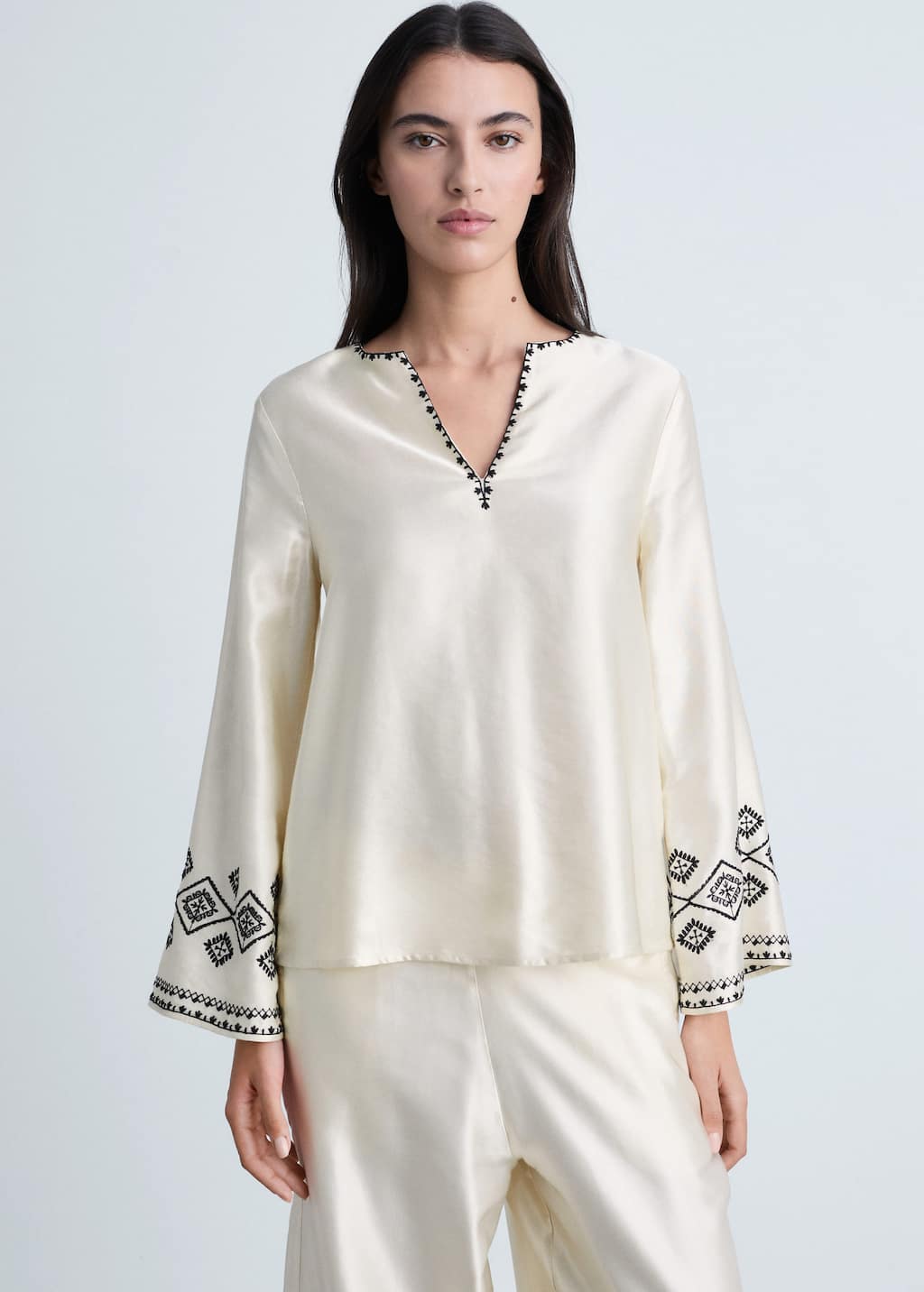 MANGO ZIAD-A 87054779-05 MANGO WOMEN BLOUSE