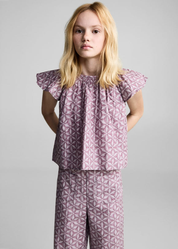 MANGO CARLOTA 87054807-85 MANGO KIDS GIRL TROUSERS