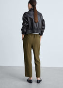 MANGO FLUIDO 87055139-37 MANGO WOMEN TROUSER-9