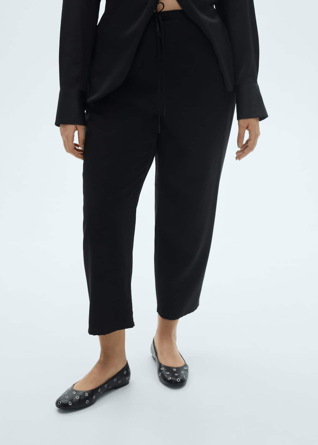 MANGO FLUIDO 87055139-99 MANGO WOMEN TROUSER