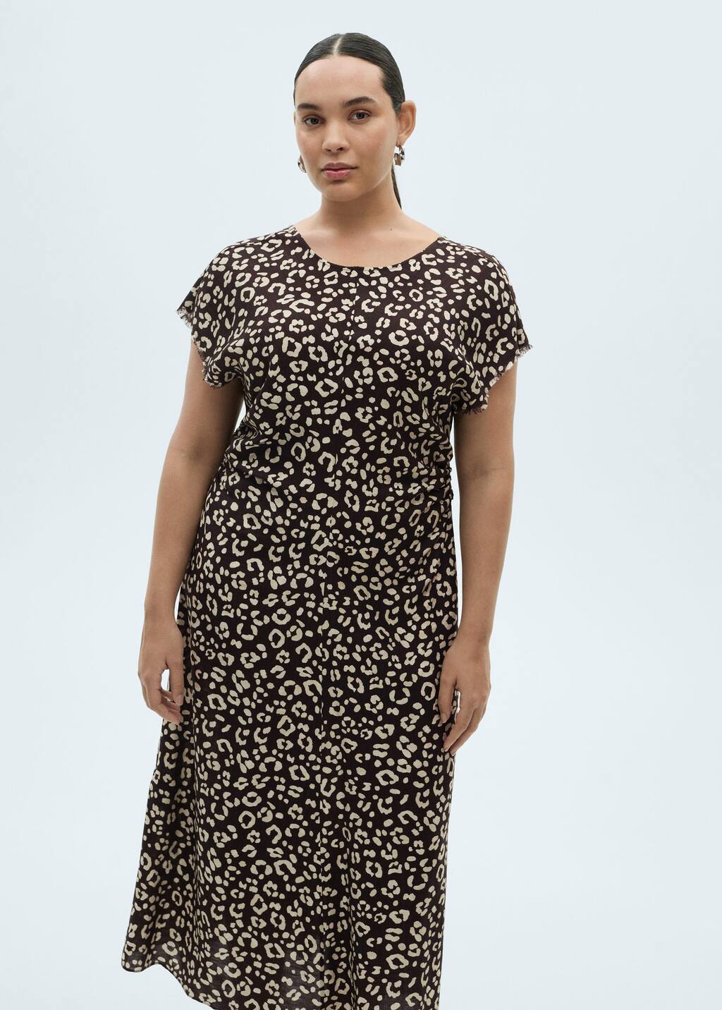 MANGO SCOOP 87055752-99 MANGO WOMEN DRESS FULL LENGTH