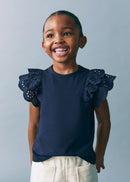 MANGO DOBLE 87055958-56 MANGO KIDS BABY GIRL T-SHIRT SHORT SLEEVE-1