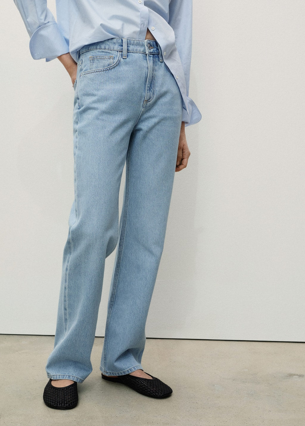 MANGO MATILDA 87055991-TC MANGO WOMEN DENIM JEANS