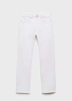 MANGO BLANCA 87056368-01 MANGO WOMEN DENIM JEANS