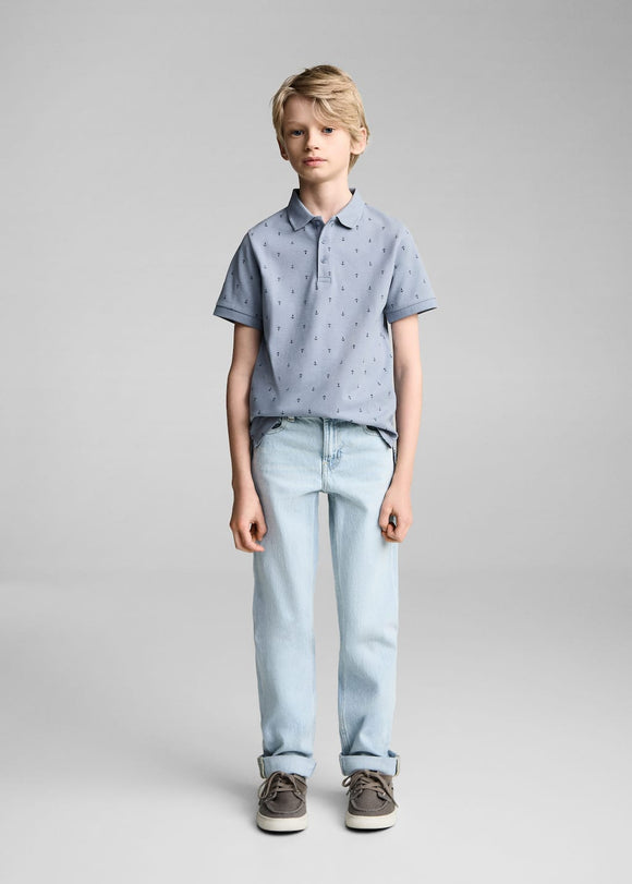 MANGO JAVIERP8 87056709-52 MANGO KIDS BOY POLO SHIRT