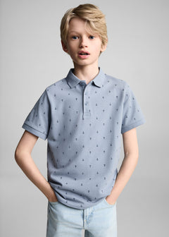 MANGO JAVIERP8 87056709-52 MANGO KIDS BOY POLO SHIRT