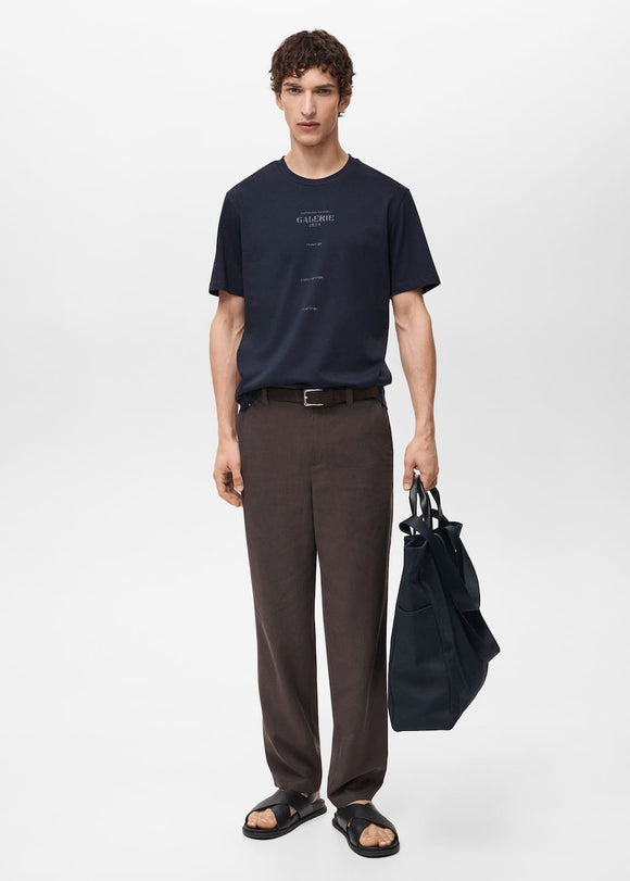 MANGO GALLERY 87057902-56 MANGO MAN T-SHIRT SHORT SLEEVE