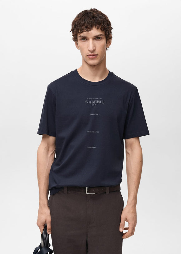 MANGO GALLERY 87057902-56 MANGO MAN T-SHIRT SHORT SLEEVE