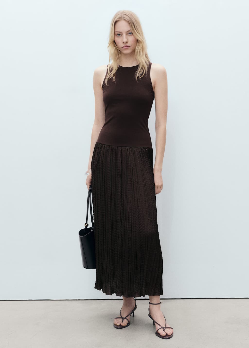MANGO PARROT 87059211-30 MANGO WOMEN DRESS FULL LENGTH