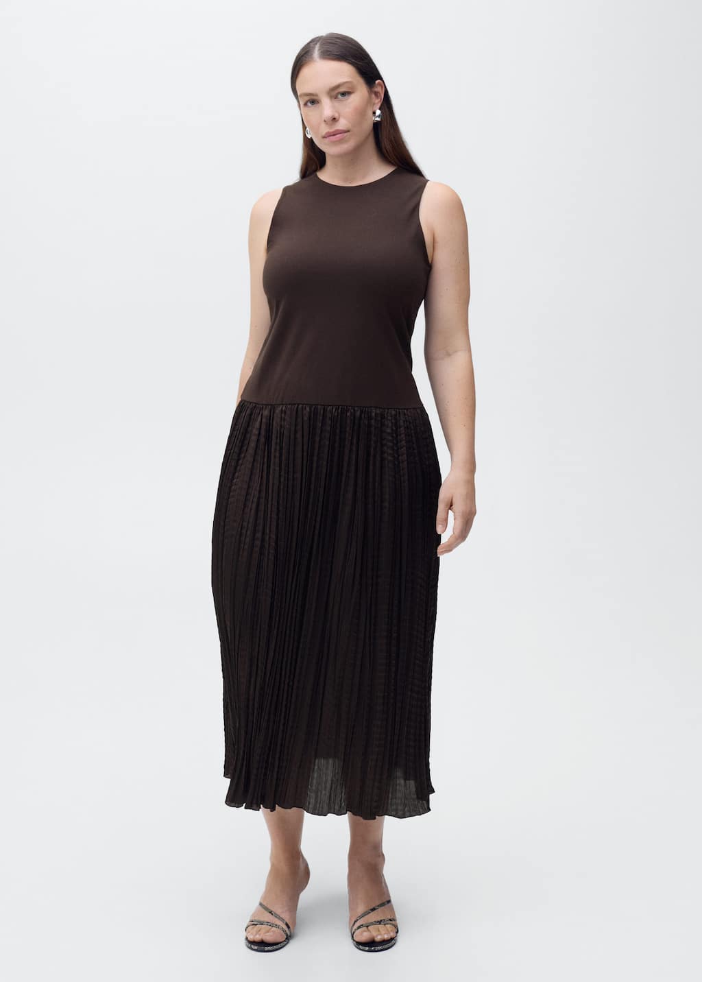 MANGO PARROT 87059211-30 MANGO WOMEN DRESS FULL LENGTH