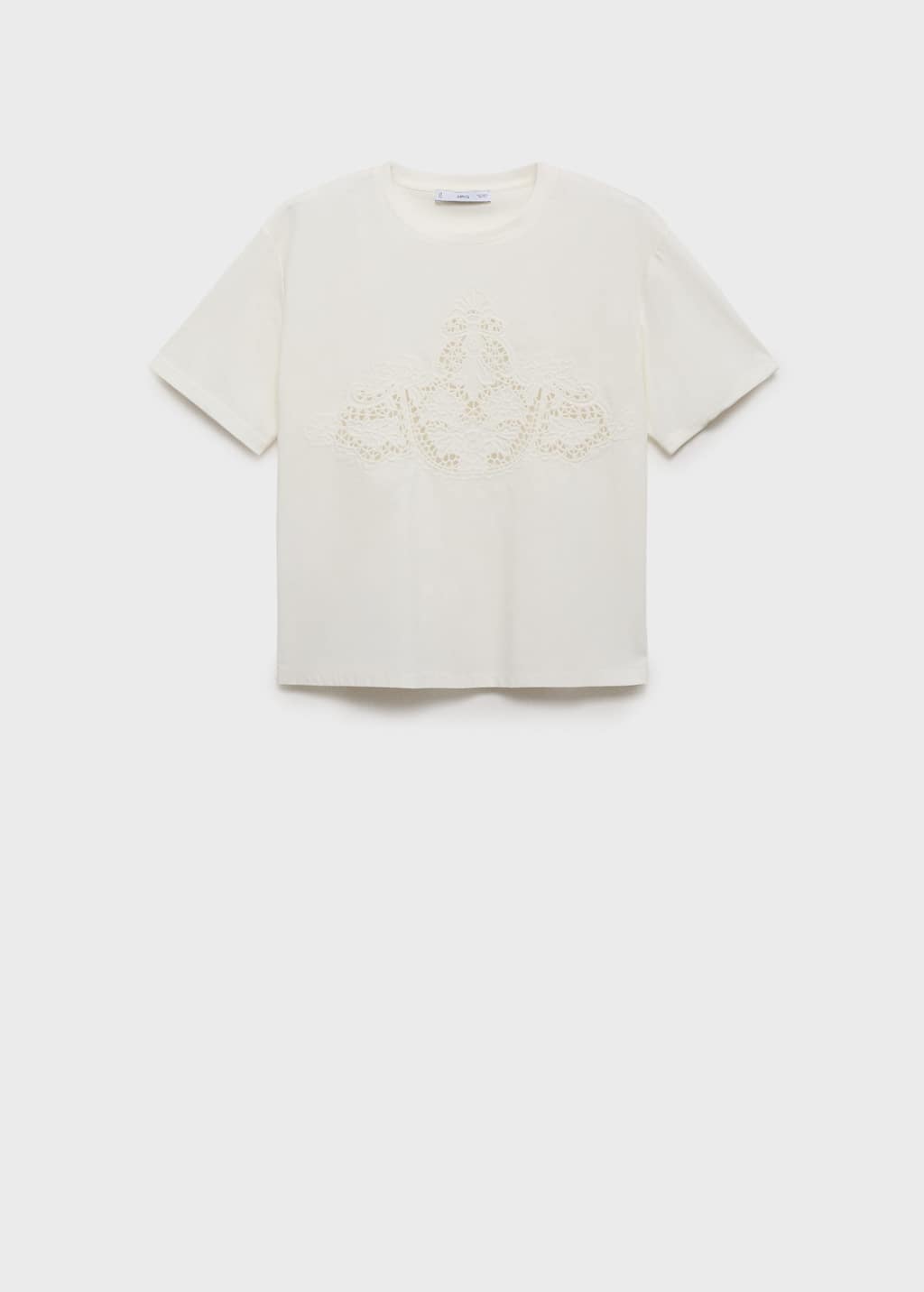 MANGO HEN 87059213-01 MANGO WOMEN T-SHIRT SHORT SLEEVE