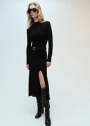 MANGO PERCEBES 87060425-99 MANGO WOMEN DRESS FULL LENGTH-2