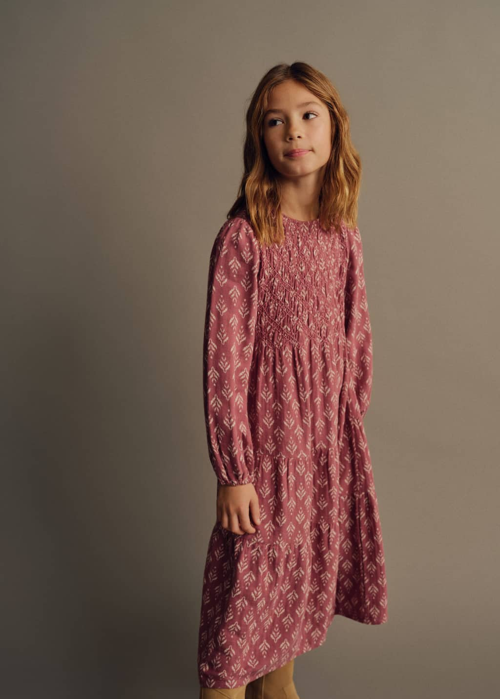 MANGO PEPITA 87060444-76 MANGO KIDS GIRL DRESS