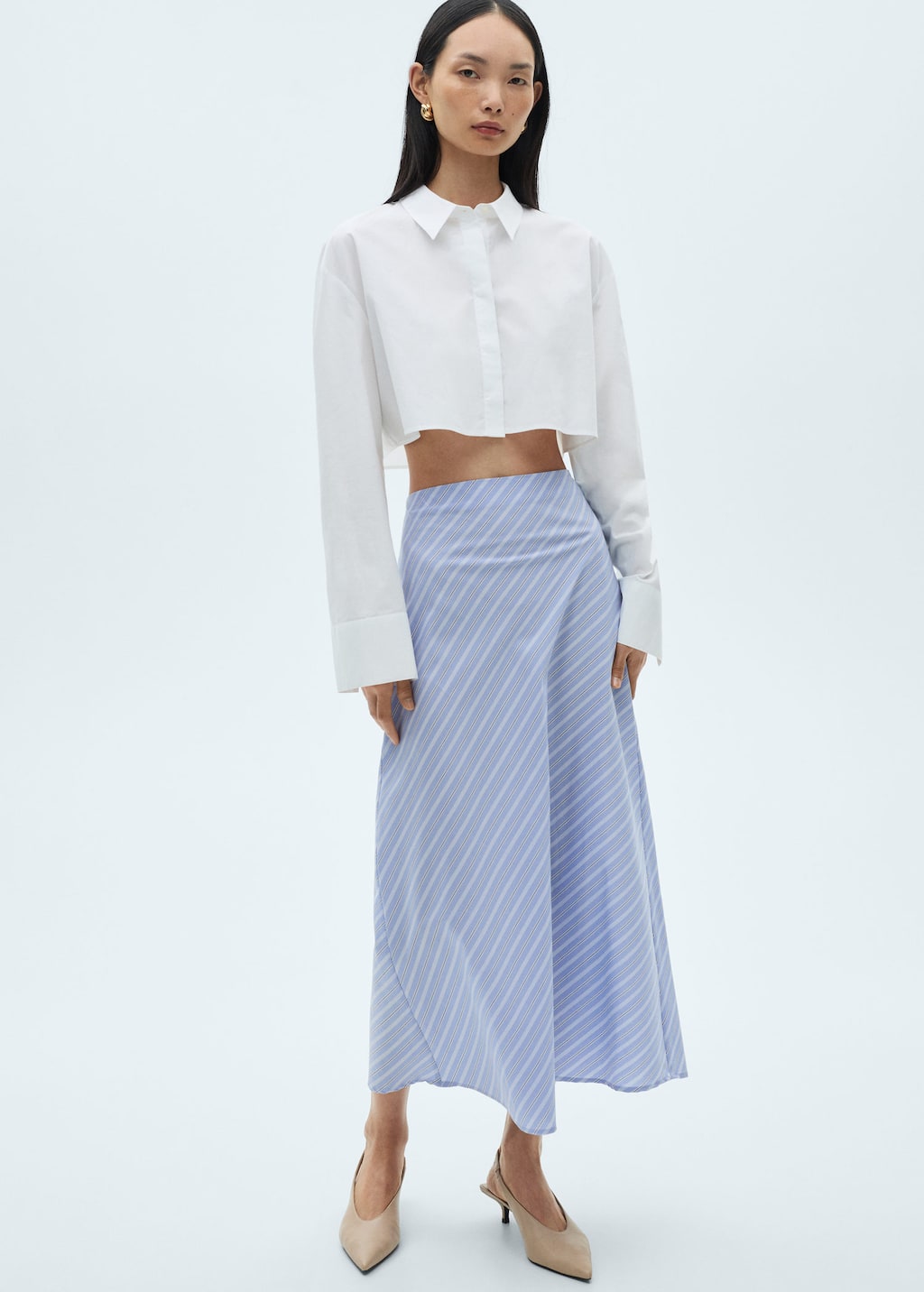 MANGO RAYI-H 87060594-52 MANGO WOMEN SKIRT