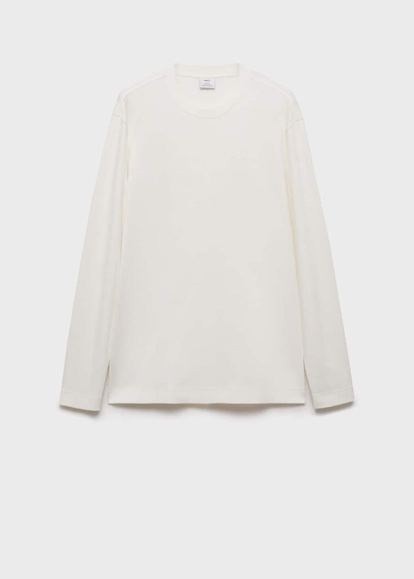 MANGO GARETH 87060600-01 MANGO MAN T-SHIRT LONG SLEEVE