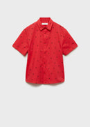 MANGO LOTO 87060614-70 MANGO KIDS BOY SHIRT SHORT SLEEVE-1