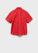 MANGO LOTO 87060614-70 MANGO KIDS BOY SHIRT SHORT SLEEVE-3