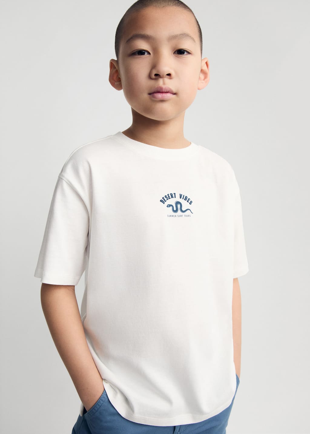 MANGO VIBESCY 87060630-02 MANGO KIDS BOY T-SHIRT SHORT SLEEVE