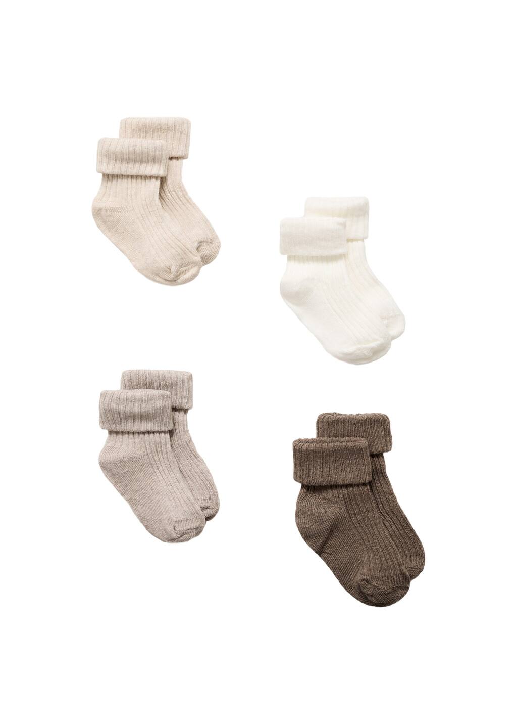 MANGO SAND7 87061518-07 MANGO KIDS NEW BORN BABY SOCK