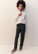 MANGO OXFORDP 87062534-01 MANGO KIDS BOY SHIRT LONG SLEEVE-2