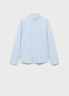 MANGO OXFORDP 87062534-50 MANGO KIDS BOY SHIRT LONG SLEEVE