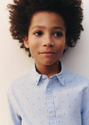 MANGO OXFORDP 87062534-50 MANGO KIDS BOY SHIRT LONG SLEEVE-3