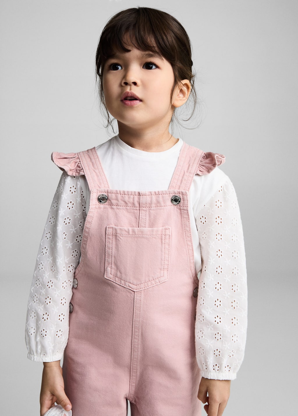 MANGO EMILLER 87063270-85 MANGO KIDS BABY GIRL DUNGAREE