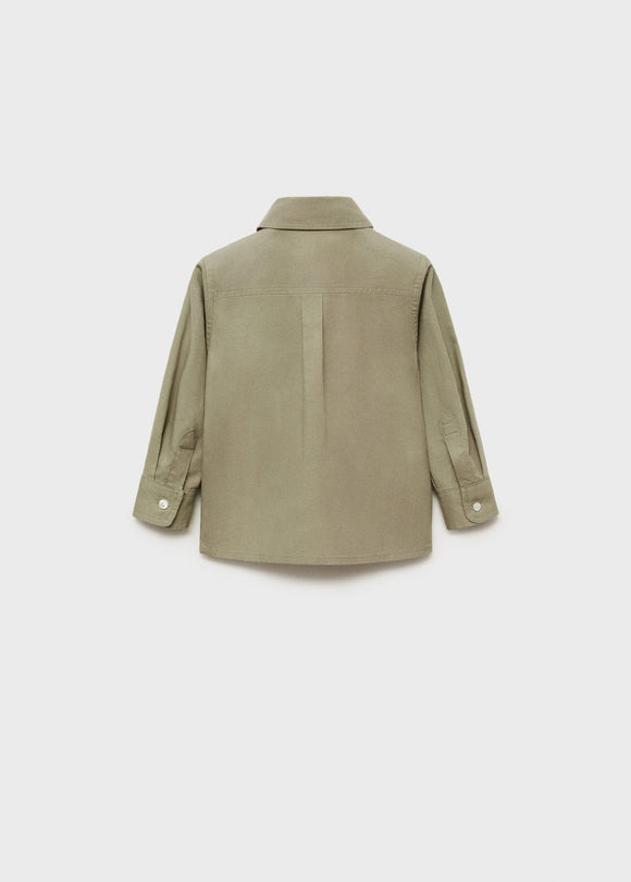 MANGO DANI 87063641-43 MANGO KIDS BABY BOY SHIRT LONG SLEEVE