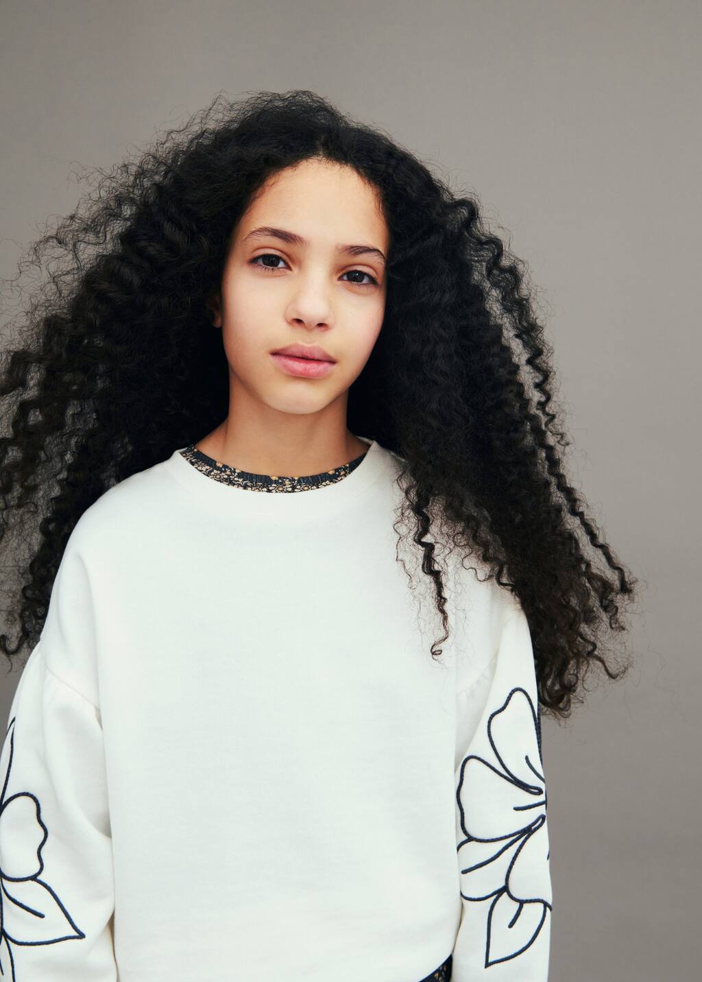 MANGO PETUNIA 87063643-02 MANGO KIDS GIRL SWEATSHIRT