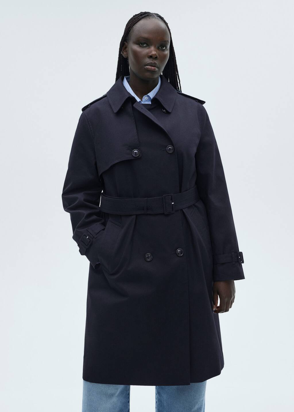 MANGO POLANA 87064062-56 MANGO WOMEN TRENCH COAT