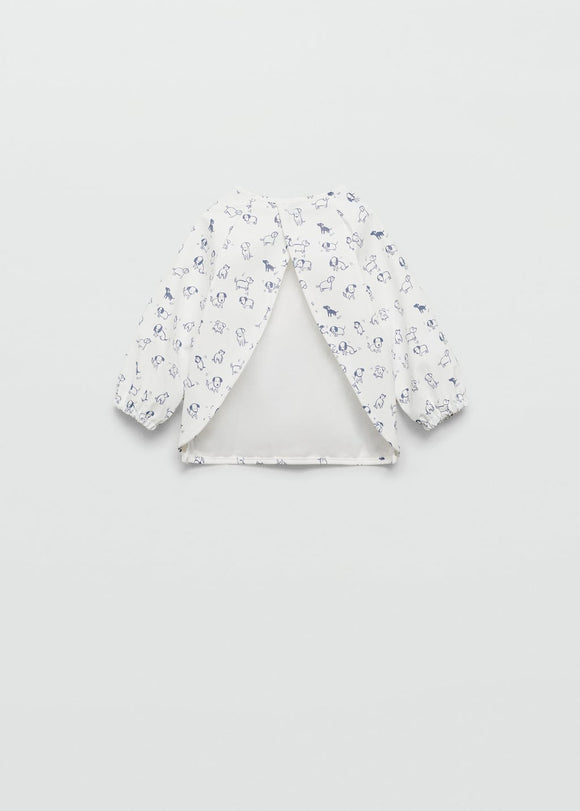 MANGO CUTIE 87064391-02 MANGO KIDS NEW BORN BABY BIB