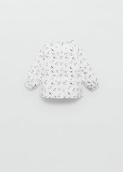 MANGO CUTIE 87064391-02 MANGO KIDS NEW BORN BABY BIB