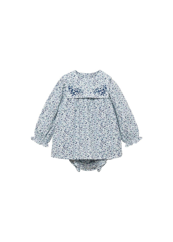 MANGO BOGOTA 87064401-52 MANGO KIDS NEW BORN BABY DRESS