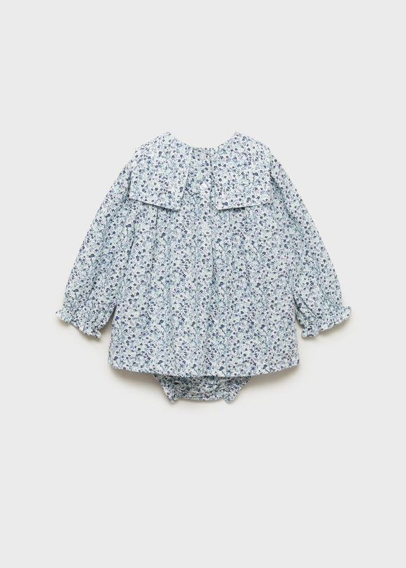 MANGO BOGOTA 87064401-52 MANGO KIDS NEW BORN BABY DRESS