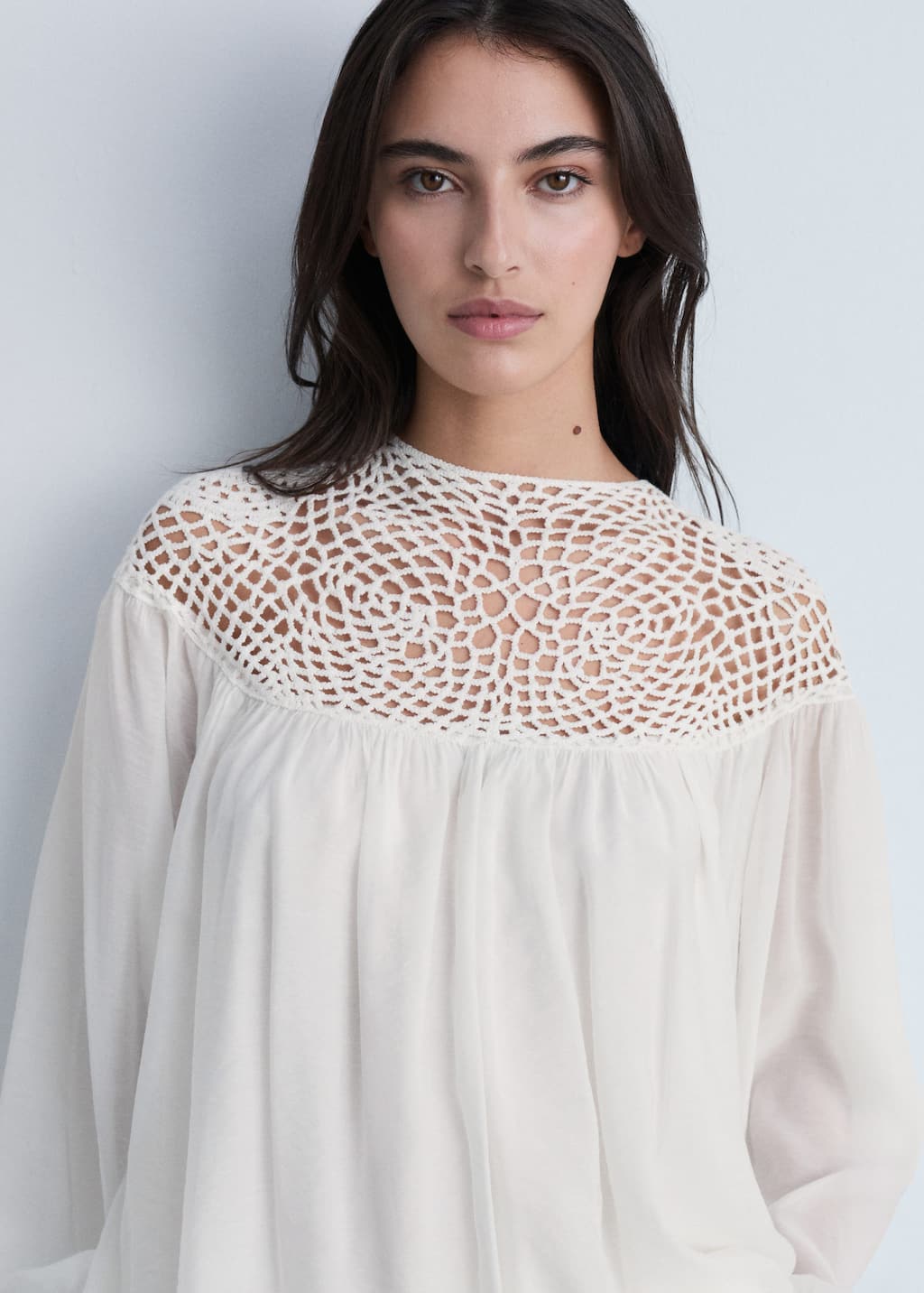 MANGO LYON-A 87064776-02 MANGO WOMEN BLOUSE