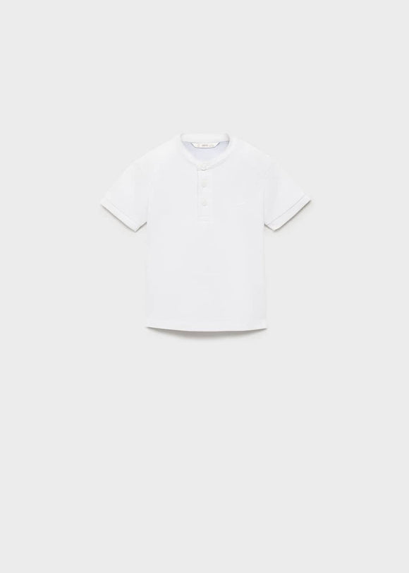 MANGO HANOIB8 87064780-02 MANGO KIDS BABY BOY SHIRT SHORT SLEEVE