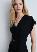 MANGO BASSETT 87064801-99 MANGO WOMEN DRESS FULL LENGTH-4