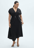 MANGO BASSETT 87064801-99 MANGO WOMEN DRESS FULL LENGTH-6